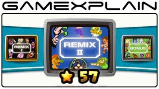 NES Remix 2 All Remix amp Bonus Stages Wii U [upl. by Ulrica258]