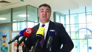 Zoran Milanović dao izjavu o premijeru koji ga je u posljednjem istupu prozvao primitivcem [upl. by Seidule430]