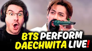 BTS PERFORMING DAECHWITA BLEW MY MIND [upl. by Namijneb908]