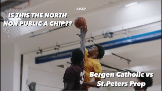 IS THIS THE NORTH NON PUBLIC A CHIP Bergen Catholic vs StPeters Prep Sept 11 2024 [upl. by Agiaf]