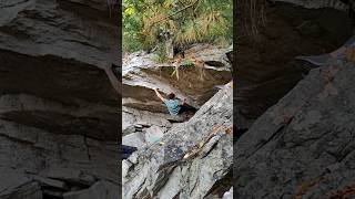 Gunks Bouldering  Dragon Turns PUNTR [upl. by Nedrud432]