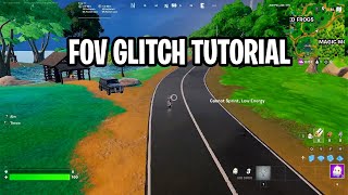 quot✨ How to do the New FOV Glitch in Fortnite Easy Tutorial for Chapter 6 Season 1 📺 [upl. by Hallette]