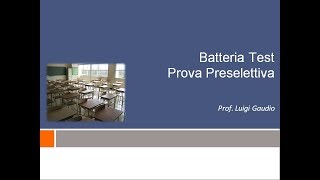 03 Test Prova preselettiva Concorso Dirigenti Scolatici 2018 Area 1 dal 128 al 342 [upl. by Kerwon]