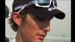 Contador apologises to Schleck [upl. by Ecinreb]