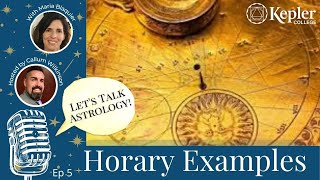 Horary Chart Examples with Maria Blaquier [upl. by Towland257]