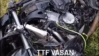 Ttf vasan bike accident😰 ttf ttfbike accidentnews [upl. by Fara]