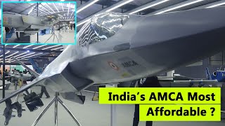 The AMCA fifth generation fighter made in India will be the most affordable among its competitors [upl. by Pompei]