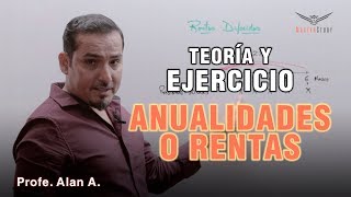 Anualidades o Renta vencidas anticipadas diferidas y perpetuas [upl. by Ecraep]