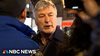 Alec Baldwin clashes with proPalestinian demonstrators [upl. by Lotsyrk]