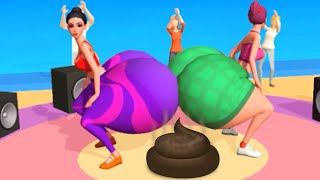 Play 2024 Levels Tiktok Mobile Twerk Race 3D New Satisfying Gameplay Update Max Skills Freeplay [upl. by Dranik398]