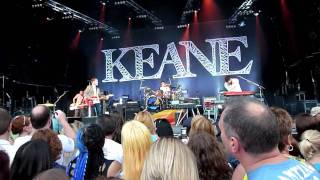 Keane  Back In Time Live Dalby Forest North Yorkshire 2010 [upl. by Naujyt709]