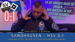 🔴 LIVE Sandhausen  HSV 01  Saisonfinale Es geht um den AUFSTIEG JUNGS [upl. by Eliga]