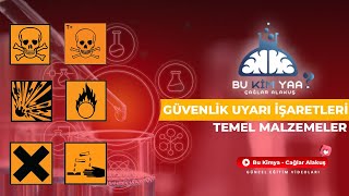 GÜVENLIK UYARI İŞARETLERİTEMEL MALZEMELER [upl. by Arraeis883]