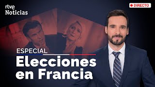 ELECCIONES FRANCIA MACRON GANA pero LE PEN supera el 40 de los VOTOS  RTVE [upl. by Keane]