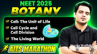 Complete BOTANY in 1 Shot  NEET 2025  Part 1  Class 11th Arjuna  AITS Marathon [upl. by Vasyuta]