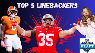 2024 NFL Draft Top 5 Linebackers [upl. by Kellda]