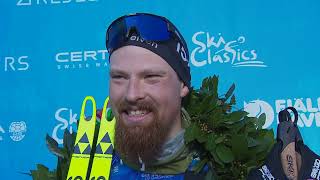 Winner of Marcialonga Runar Skaug Mathisen [upl. by So751]