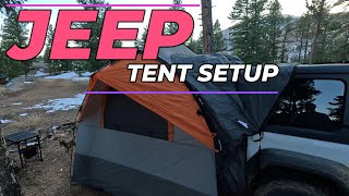 Rightline SUV Tent  Unboxing amp Setup [upl. by Nuavahs]