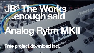 Bside techno  Analog Rytm Mk2 Free project incl [upl. by Gnoc]