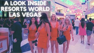 Resorts World Las Vegas  Opening Night Walkthrough [upl. by Aihsa]