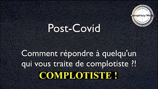 Vous avez dit quotCOMPLOTquot Vous êtes un quotcomplotistequot Remix Hd 1080 [upl. by Conger]