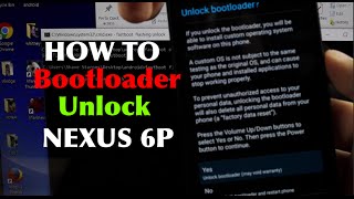 Nexus 6P How To Unlock The Bootloader  EASIEST Method [upl. by Hasila]