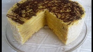 TORTA PANQUEQUE NARANJA PASO A PASO  SILVANA COCINA [upl. by Elleda266]