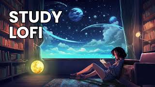 Night time LoFi Study Beats 📚  🌙 Calm and Focused Music ☕️  Serene Study Vibes [upl. by Mosra47]