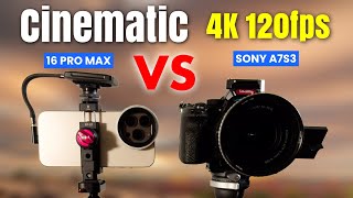 iPhone 16 Pro Max vs Sony A7S3  The Ultimate Camera Showdown [upl. by Amory313]