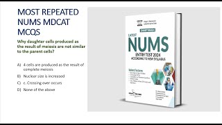 Nums test Essential MCQs for Top Scoresmdcat 2024 news Numsnumspastpapers numsmdcat [upl. by Kaycee]