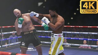 【4K】UNDISPUTED TYSON FURY VS JOE JOYCE [upl. by Oralee]