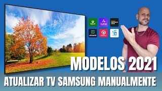 Como atualizar Smart TV Samsung quando não atualiza pela própria TV [upl. by Tootsie]