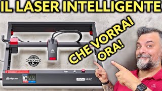 Incisore laser intelligente che vorrai Incisione e taglio laser Algolaser alpha MK2 20W Migliore [upl. by Imot]