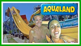 🌊 AQUALAND CAP DAGDE  Todos los toboganes ✅ Costa Azul  Francia  Water Park France [upl. by Akimahc600]