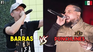 BARRAS vs PUNCHLINES  México 🇲🇽 Ep 1 [upl. by Dotti]