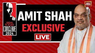 India Today Conclave 2024 Amit Shah Exclusive Interview On Why 2024 Elections Will Be Historic [upl. by Terr]