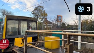 Tyne and Wear Metro Rail Head Treatment Train at Fawdon [upl. by Dedra795]