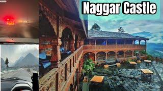 Naggar Castle  manali kullu road closed  landslide  GK75 [upl. by Cyndi]