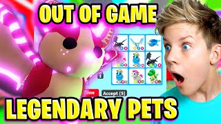 I TRADED RARE PETS AND THIS HAPPENED Roblox Adopt Me Prezley [upl. by Warrin222]