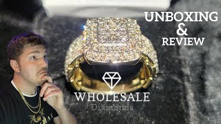 Is Wholesale Diamonds USA Legit Diamond Ring Unboxed amp Reviewed [upl. by Ruperta]