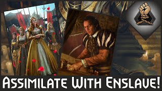 Assimilate Tactics Is Still Amazing Gwent Nilfgaard Enslave Deck [upl. by Narhem]