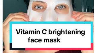 Vitamin C brightening face mask 1010🙌👇 [upl. by Vivian]