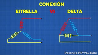 Conexión ESTRELLA y DELTA DIFERENCIAS✅ [upl. by Alliber489]