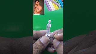 Chandrashekhar Azad chalk artart shortsdrawing chalkartist [upl. by Lertram]