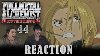 Fullmetal Alchemist Brotherhood 44 REVVING AT FULL THROTTLE reaction [upl. by Aisul]