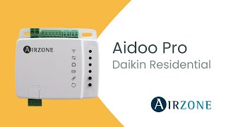 Installation  Aidoo Pro Daikin Residential WiFi Controller [upl. by Anirtal]