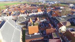 Maartenskerk SintMaartensdijk drone [upl. by Short300]