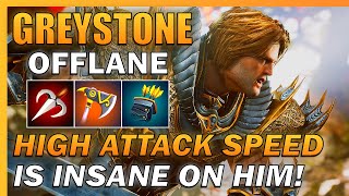 200 ATTACK SPEED Greystone is an ABSOLUTE MENACE you cannot fight  Predecessor Offlane Gameplay [upl. by Intyre99]