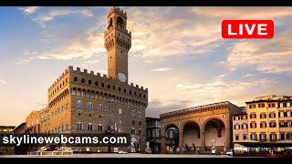 🔴 Recorded live footage from Piazza della Signoria  Florence 🇮🇹 [upl. by Eire]