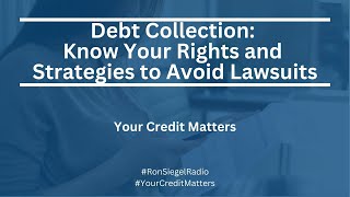 Debt Collection Know Your Rights and Strategies to Avoid Lawsuits [upl. by Jolenta222]